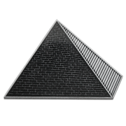 Grabstein Pyramide aus Granit ca. 30cm x 20cm und 1cm dick