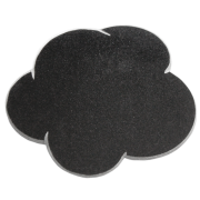 Grabstein Wolke aus Granit ca. 30cm x 25cm und 2cm dick
